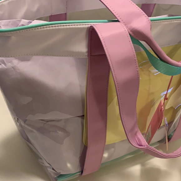 🎉ONE LEFT🎉 Stoney Clover Lane x Target Transparent Beach Tote Bag - Picture 10 of 16